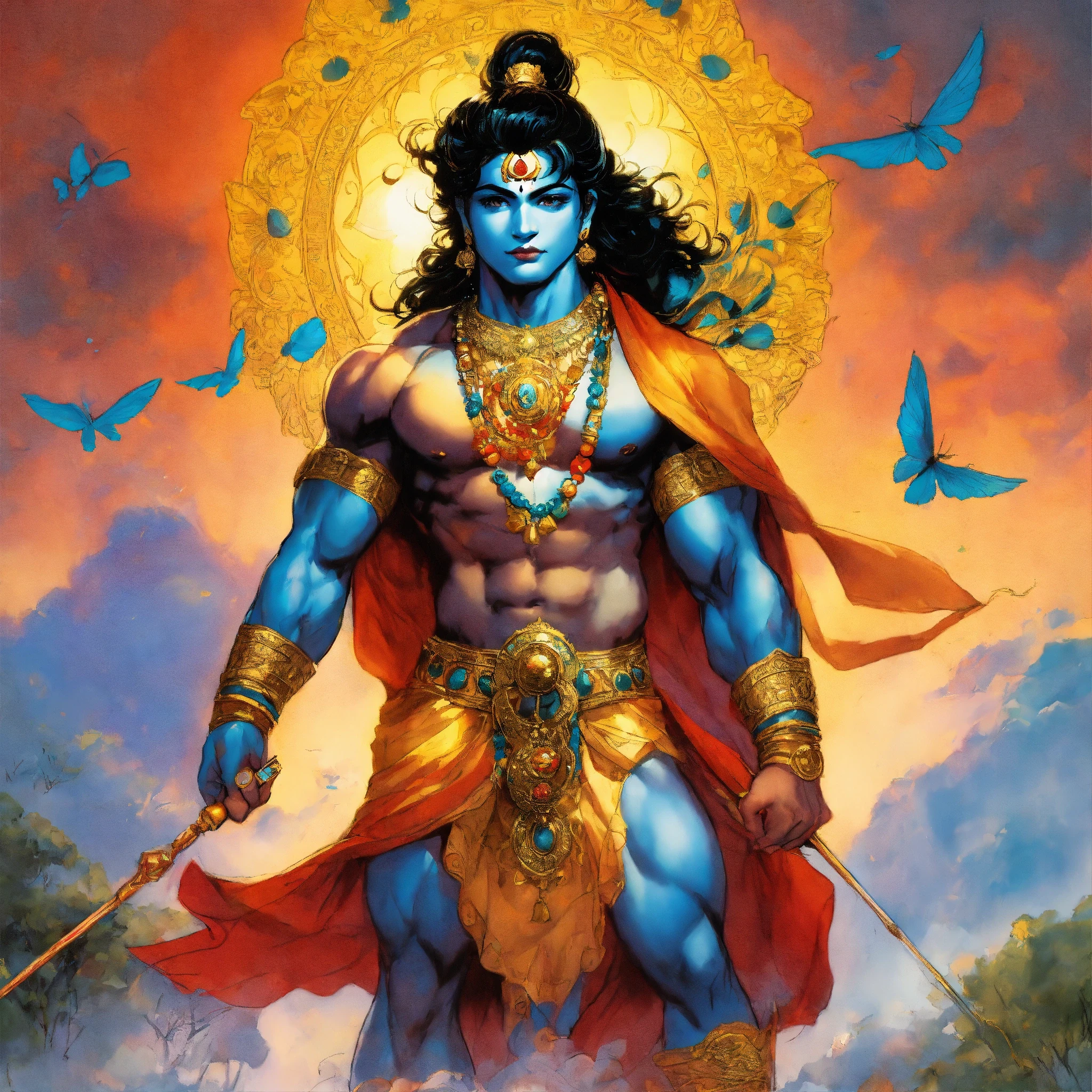 vrindavan image hindi